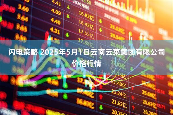 闪电策略 2025年5月1日云南云菜集团有限公司价格行情